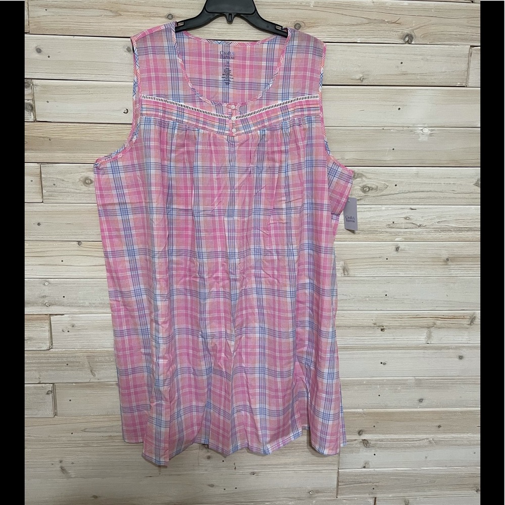 💕%100 Cotton Plus size dress